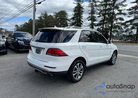 2016 Mercedes-Benz Gle 350 из США, поврежденный, VIN 4JGDA5JB7GA742326